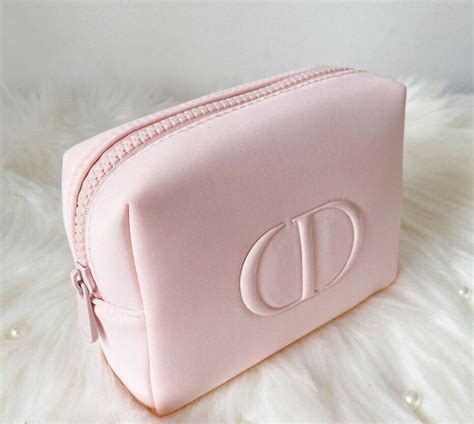 dior beauty bag pink